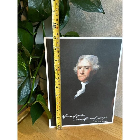 Thomas Jefferson quoted print photo - Picture 3 of 7